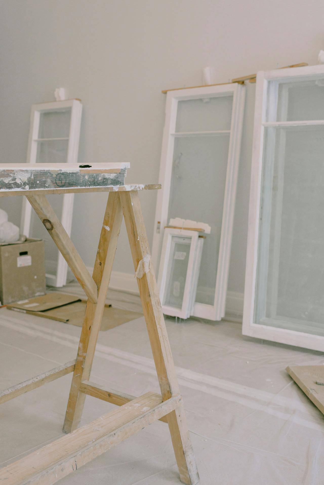 workbench during home improvement